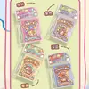 Pegatinas de Vestir Mochi Doudou Pequeño Sin Cortar Dos en Uno Divertidas Creativas para Niños Niñas Escena de Dibujos Animados Pegatinas