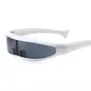 Gafas de Sol Integradas X-Men Transfronterizas Europeas y Americanas Gafas para Deportes al Aire Libre Gafas Punk de Alienígena Espacial Láser