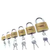 Candado de Almohadilla Cruz de Cobre Imitación Cerradura de Puerta Doméstica Cerradura de Cajón Impermeable a Prueba de Óxido Antirrobo Cerradura de Dormitorio Cerradura de Gabinete Cerradura de Puerta Abierta