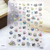 Entra en Retro Japonés Anticuado Muñeca de Tela Dulce Manicura KT Estilo Milenio Gato de Dibujos Animados Pegatinas para Uñas