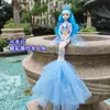 Fabricante 45 cm Vestido de Novia Musical con Luces Sirena Alas de Luz Ángel Muñeca Brillante Juguete Inteligente para Niños