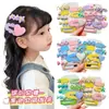 Pasador de Pelo para Niña Rojo Azul Lazo Estrella Accesorios para el Cabello de Bebé 2024 Nuevo Pasador de Conejo Macarrón