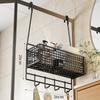 Prateleira de Armazenamento para Banheiro Cesta Suspensa para Box de Banheiro Suporte de Toalha Banheiro Artigos de Higiene Pessoal Prateleira de Armazenamento Multifuncional