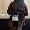 Bolso de cadena único, moderno y elegante, bolso de hombro simple brillante, nuevo bolso cruzado casual de moda ins 2026