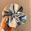 Scrunchie de Lazo Estilo Coreano para Niñas, Lindo y Dulce Coletero de Alto Valor con un Toque Sofisticado