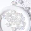 Acrílico Agujero Recto Estrella de Cinco Puntas Cuentas Medianas Cuentas Sueltas DIY Cadena para Teléfono Móvil Joyería con Cuentas Accesorios Material