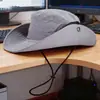 Sombrero de Vaquero Occidental, Sombrero de Pescador, Sombrero de Verano para Mujer para Exteriores, Senderismo y Montañismo, Visera, Ala Ancha, Sombrero de Protección Solar, Venta al por Mayor
