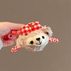 Presilha de Cabelo Fofa Shirley Mei Pegar Presilha de Cabelo Macia Fofa Coração de Menina Desenho Animado Urso Duffy Presilha de Tubarão Acessórios de Cabelo Headwear para Estudante Universitária Feminina