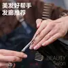 Peine para Peinar el Cabello con Cola Puntiaguda, Peine Portátil para Peluquería Casera de Hombres, Peine Alisador de Cabello para Mujeres, Peine de Estilismo Voluminizador
