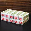 Hoja para recortar cejas caja pequeña de 10 piezas cuchillo de afeitar para cejas de acero inoxidable caja grande de 100 piezas cuchillo para cejas cuchillo para afeitar cejas de maquillador