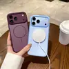 Aplicable a Apple 18ProMax Zhuoya Funda Magnética para Teléfono con Sensación de Piel iPhone17 Tacto Premium 14 Funda Protectora Resistente a Caídas