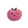 Boneca de Pelúcia Bordada com Frutas Desenho Animado Pequeno Pingente Broche Chaveiro de Bolsa Acessórios Preenchidos com Algodão