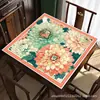 Venta Caliente Transfronteriza Estilo Americano Barro de Diatomeas Alta Densidad Impermeable Absorbente de Agua Esterilla de Mahjong Resistente a Manchas Silenciosa Resistente al Desgaste Esterilla de Mesa Venta al por Mayor