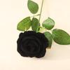 Rosas Similares de Veludo Exquisitas, Buquês de Casamento, Adereços para Fotografia de Casamento Dia dos Namorados Chinês, Ornamentos de Decoração para Casa, Flores Artificiais