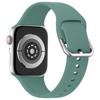 Adecuado para correas de Apple Watch, Correa de silicona de un solo color para Applewatch, Pulsera deportiva impermeable para iWatch, Hebilla Samsung