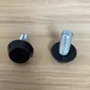 Tubo Cuadrado de Plástico Ajustable Tuerca de Enchufe Interior de Acero Inoxidable Tapón de Tubo Base para Pata de Mesa Silla Tapa de Extremo de Tubo de Acero Cubierta para Pata de Mesa Silla Pata Ajustable