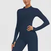 Jaqueta Esportiva Transfronteiriça com Zíper Escovado Gola Baixa Slim Fit Respirável Secagem Rápida para Corrida Casual Fitness Yoga Feminino