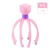Masajeador de Cabeza con Ruedas Estilo Pulpo Portátil Giratorio Meridianos Manual Garras para Masaje de Cuero Cabelludo y Cabeza Herramienta de Masaje para la Salud