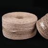 150m / 650m Por Rollo Diámetro 1mm Hilo Único Cuerda de Papel Kraft Fabricante Venta al por Mayor Ecológica Cuerda de Papel Hecha a Mano Cuerda para Etiquetas