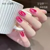 Gel de Ojo de Gato Huazhijia Un Paso 6 en 1 Gel de Color Claro para Construcción de Uñas Artísticas