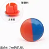 Manípulo de Torneira Tampa Decorativa com Etiqueta Vermelha e Azul Botão de Logo Quente e Frio Parafuso do Núcleo da Válvula Válvula Angular de Saída de Água Adesivo Quente e Frio Vermelho e Azul