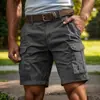 Moda de verano para hombre estilo americano deportivo casual Amekaji de corte holgado shorts de verano shorts de trabajo modernos