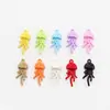 Colección de Colgantes Esmaltados de Medusa Oceánica Cadena para Teléfono DIY Pendientes Collar Pulsera Accesorios de Joyería Coloridos