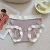 Ropa interior de seda de hielo de verano para niña, sin costuras, tacto nude, cómoda, transpirable, seda de morera 5A, antibacteriana, diseño de funda en la cintura media con entrepierna.