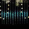 Haobei Novo Pingente de Gelo 12 Peças Decoração de Natal Acrílico Simulação de Tira de Gelo Decoração Pendurada Arranjo de Atmosfera
