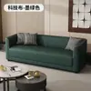 Apartamento Pequeño Nórdico Tela Técnica Sala de Estar Zona de Asientos Recepción Simple de Dos o Tres Plazas Salón de Belleza Alquiler Sofá Pequeño