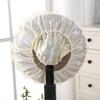 Ventilador pequeño todo incluido Cubierta Motor Escritorio Juego de 2 piezas Base Cubierta de ventilador a prueba de polvo Tela de encaje Cubierta a prueba de polvo