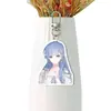En Nombre de la Serie de Juegos Shine Fondo Blanco Acrílico Llavero Doble Cara Colgante para Mochila Soporte Mercancía Personalizable