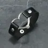Pulseras de Cuero de PU Transfronterizas de Comercio Exterior Europeo y Americano, Pulseras de Corazón, Accesorios de Moda para Niñas y Niños al por Mayor