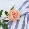 Dusi Fornecimento Transfronteiriço Rosa de Veludo Simulado Casa Hotel Casamento Dia dos Namorados Decoração de Parede de Rosa Flor de Seda