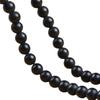 Cuentas Sueltas de Ágata Negra Pulida de Cristal Natural Accesorios para Joyería DIY Ágata Roja Pulida Productos Semiacabados Venta al por Mayor