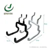 Gancho Doble Línea Redondo Multifuncional Universal Forma de U Herramienta de Ferretería para Almacenamiento Accesorios para Tablero Perforado