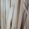 Tecelagem Floral Aluno Seda de Bambu Tiras de Bambu Finas Decorativas Tecelagem de Bambu DIY Peças de Bambu Feitas à Mão Material para Casamento Peças de Bambu Tiras de Bambu