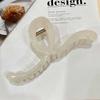 Maillard design sentido linha sentido estilo coreano simples ins temperamento all-match grande aperto clipe