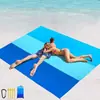 Amazon Popular Transfronterizo Estilo Camping Exterior Esterilla de Playa Tricolor Esterilla de Picnic Mini Impermeable Sin Arena Manta de Playa