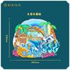 Pegatinas para refrigerador de la ciudad de Guangxi Beihai, de madera, con motivos culturales y creativos, magnéticas, estereoscópicas, para turismo, recuerdos, metal, arquitectura emblemática.