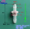 Accesorios de Laboratorio Resistentes a la Corrosión Válvula de Retención de Pato de Plástico Válvula de Retención de Líquidos Válvula de Retención de Gas Válvula de Parada de Agua