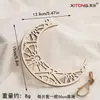 Nuevos Adornos Artesanales de Madera, Decoración Creativa para el Hogar, Pequeños Colgantes DIY, Decoraciones de Mesa para Fiestas y Festividades