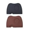 Tapete de Silicone de Grau Alimentício Fabricado Sob Medida para Compactar Café, Tapete de Compactação com Canto Preto, Acessórios para Caixa de Presente de Café