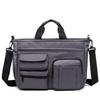 Nueva Bolsa de Hombro de Negocios para Hombre, Bolso de Mano Impermeable Multifuncional para Hombre, Bolsa para Laptop de Hombre, Personalizada