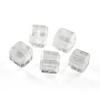 Jingdian joias cristal branco natural açúcar pequena escultura acessórios DIY pulseira acessórios semi-acabado contas soltas atacado