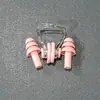 Tapones para los oídos con clip nasal en bolsa, de silicona suave, de tres capas, impermeables, para adultos y niños, equipo de natación universal, venta al por mayor