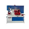 Máquina punzadora y cizalladora hidráulica multifuncional, punzadora CNC, máquina de corte y punzonado de acero con ranuras angulares, punzadora y plegadora integrada
