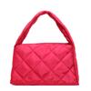 Bolso de hombro de rombos estilo coreano 2023 nuevo casual ligero gran capacidad portátil bolso de axila bolso tote abrigo cálido acolchado de algodón