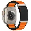 Adecuado para Apple Watch 0.55kg Correa de Nailon Alpine Loop Hebilla C Correa para Apple Ultra3 Watch