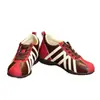 Sapatos de Couro Genuíno com Salto Escondido para Mulheres Baixas Estilo Ballet Cadarço Sapatos de Treinamento Alemães Sapatos Esportivos Casuais Versáteis para Mulheres Sapatos Forrest Gump